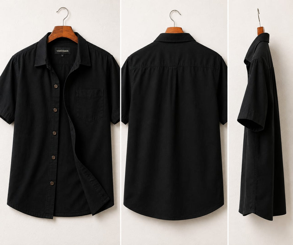 Black Premium Linen shirt